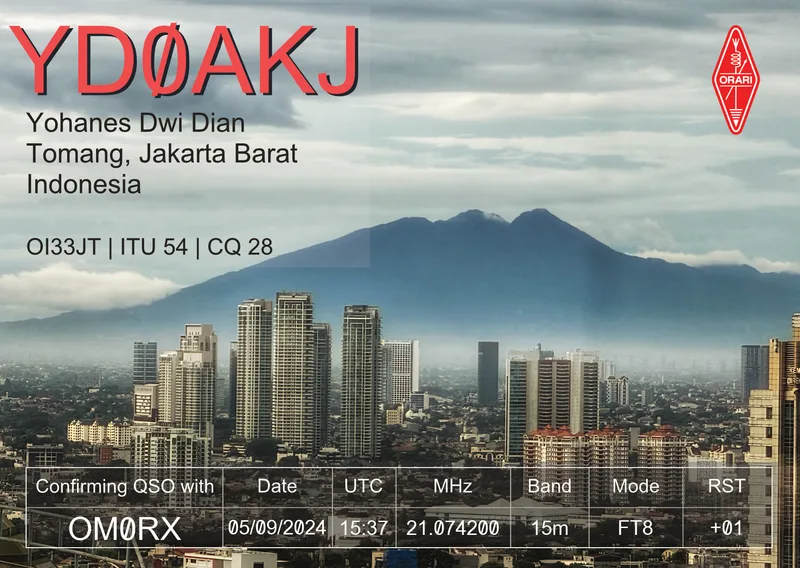 QSL card