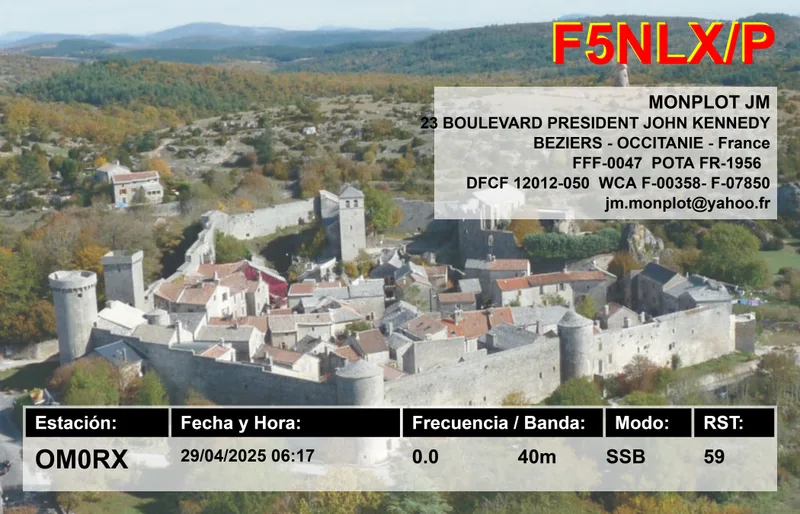 QSL card
