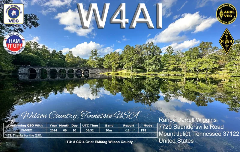 QSL card