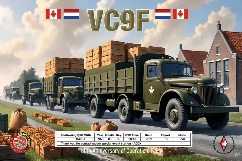 QSL card