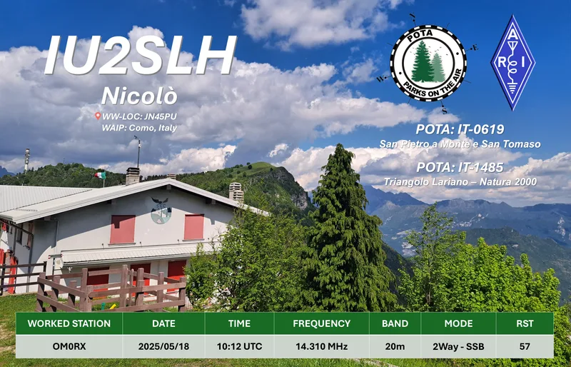 QSL card