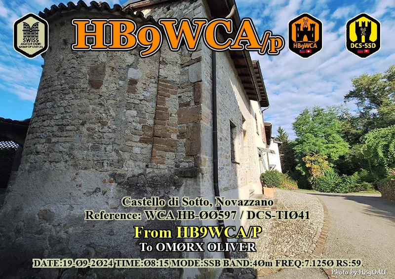 QSL card