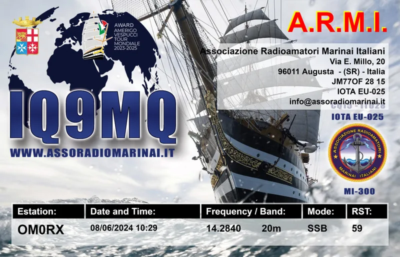 QSL card