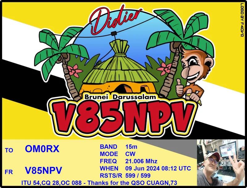 QSL card
