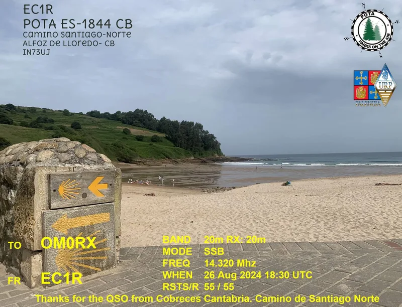 QSL card