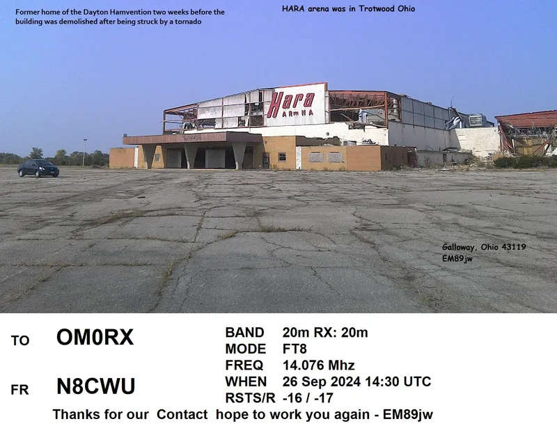 QSL card