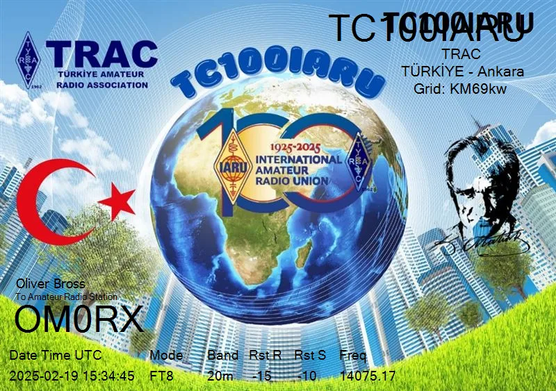 QSL card