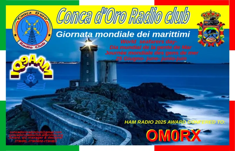 QSL card