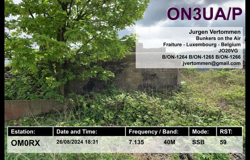 QSL card