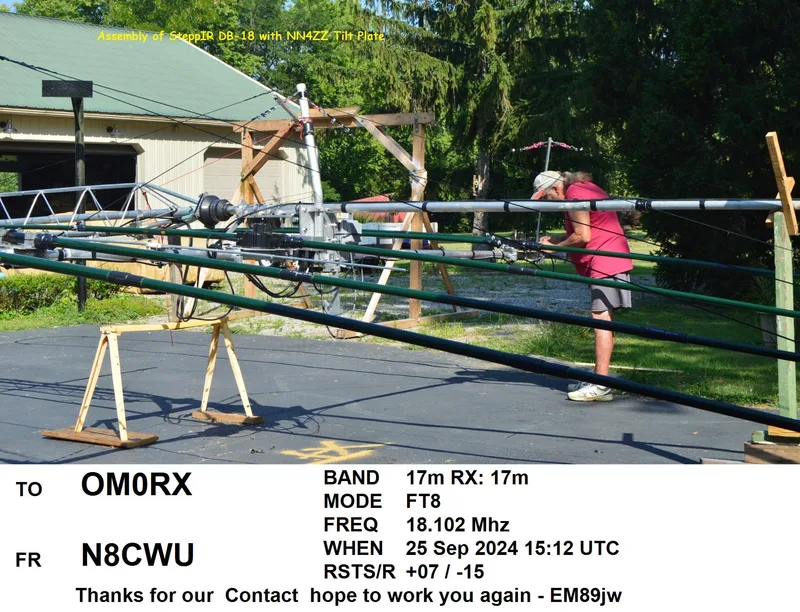 QSL card