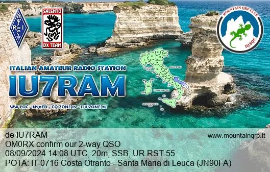 QSL card